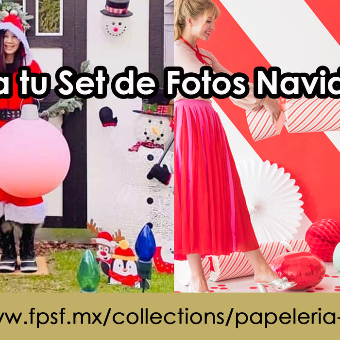 Crea tu propio set de Navidad para tus Fotos