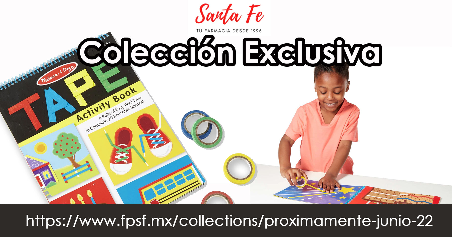Coleccion Exclusiva Tape Activity Book