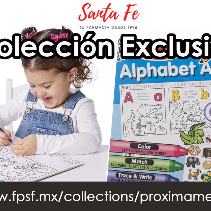 Coleccion Exclusiva Alphabet Activity Pad