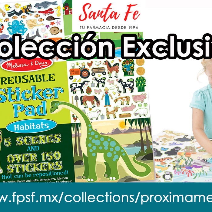 Coleccion Exclusiva Sticker Pad Dinosaurios y Animales