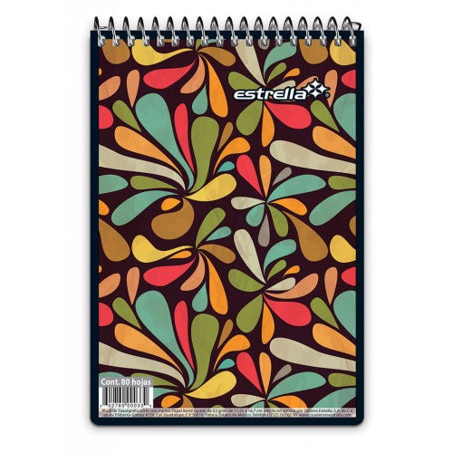 Libretas De Taquigrafía Grande 80 Hojas Estrella
