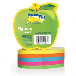 Notas Adhesivas Manzana Neon Colores Stickn 250 Hojas Hopax Figurinotas