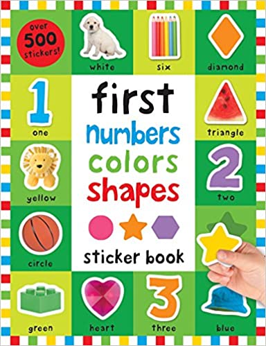 First Stickers: Numbers, Colors & Shapes