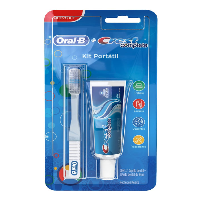 Kit Portatil Crest Complete Oral B