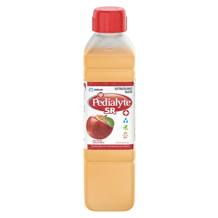 Pedialyte SR Manzana 500 ml Electrolitos Orales Abbott