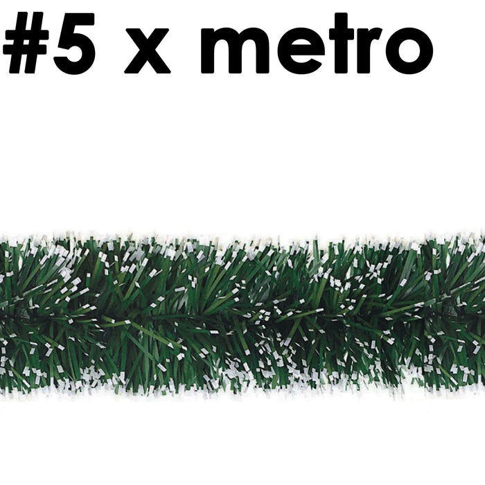Escarcha Nevado o Verde por Metro # 5