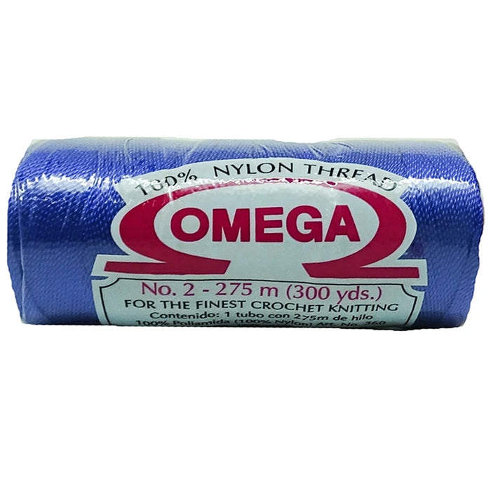 Hilo Nylon No.2 275 m Azul Marino Omega