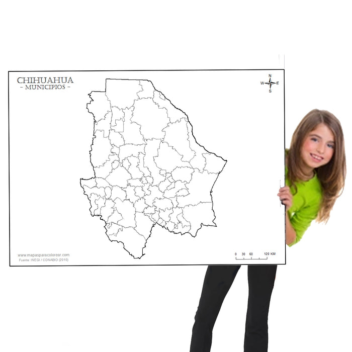 Mapa Tamaño Rotafolio