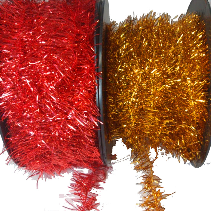 Escarcha o Guirnalda Metalica Sencilla #5 Varios Colores por Metro