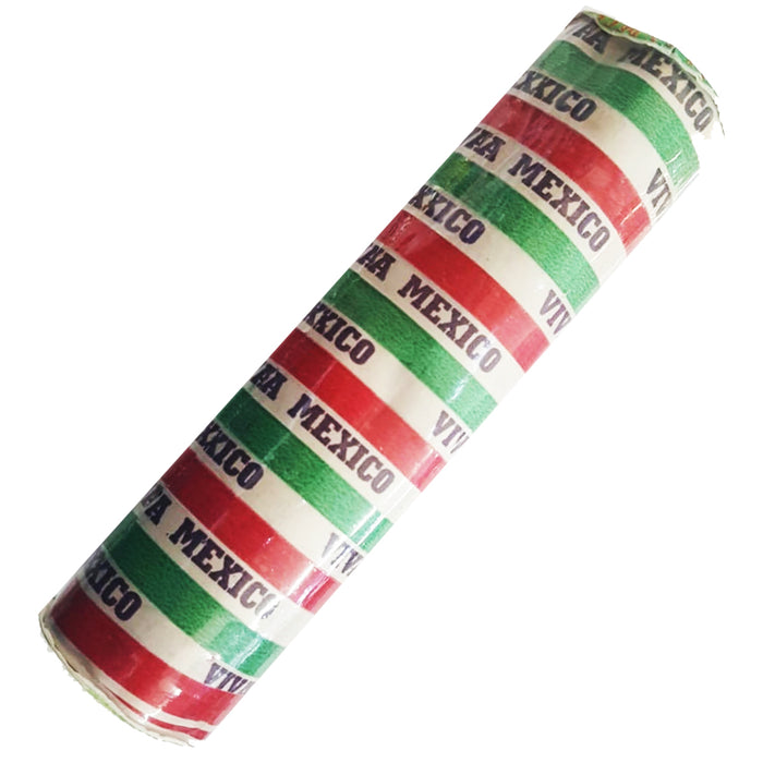 Decoración Serpentina Tricolor Viva Mexico