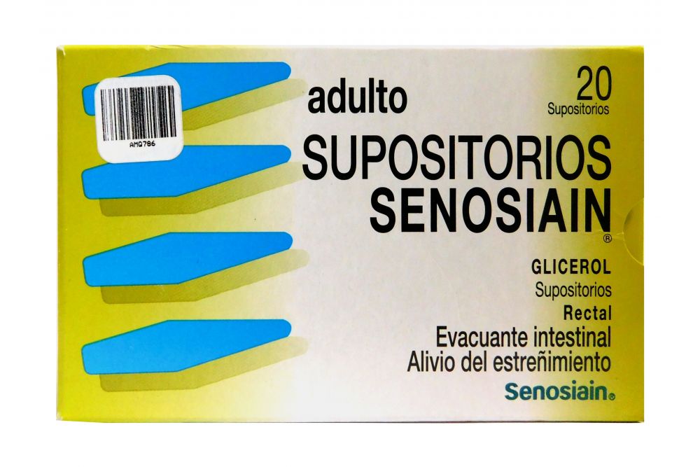 Senosiain Adulto Caja Con 20 Supositorios