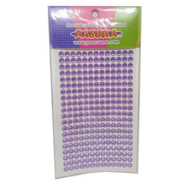 Piedras Plásticas Chicas Con Adhesivo Pascua PIED-REDO06PA