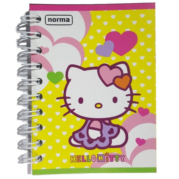 Libreta Mini Raya 80 Hojas Norma Kitty Sanrio