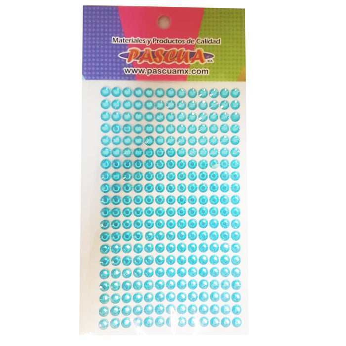 Piedras Plásticas Chicas Con Adhesivo Pascua PIED-REDO06HA Rojo 03/25