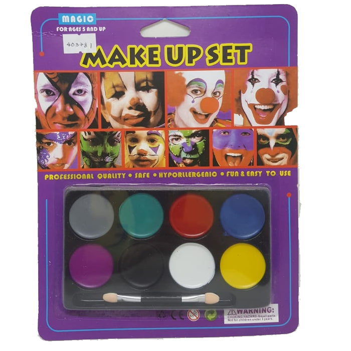 Set Pintura Maquillaje Fantasia Halloween