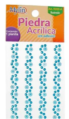 Piedras Acrílica Con Adhesivo Mylin Art. 9223C
