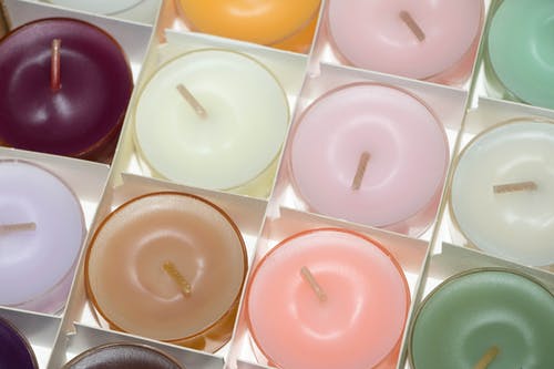 Vela Tea Light Varios Colores 01/24