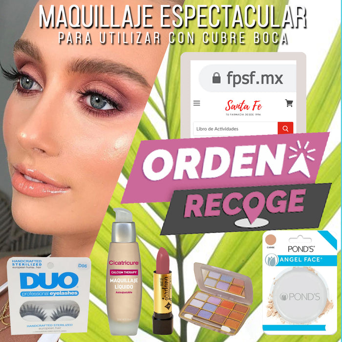 ¿Guapa con cubrebocas? En sus marcas, ¿listas? ¡A maquillarnos!