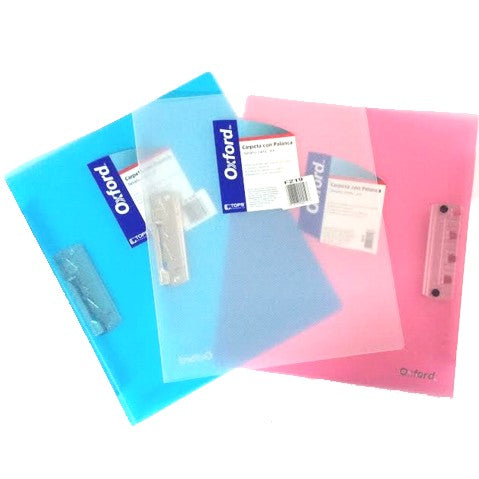 Carpeta Con Palanca Tamaño Carta Oxford F219AR