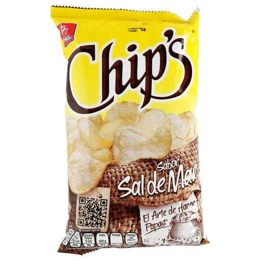 Chips Sal 62 gr Barcel