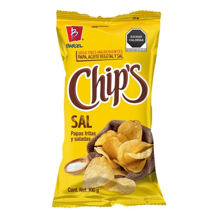 De La Feria Papas Fritas Saladas 125 g Barcel