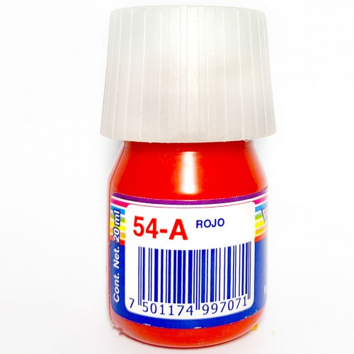 Pintura Baco 20 ml Rojo #54-A