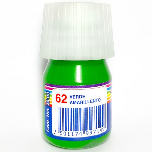 Pintura Baco 20 ml Verde Amarillento #62