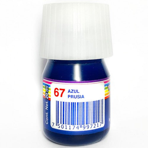 Pintura Baco 20 ml Azul Prusia #67