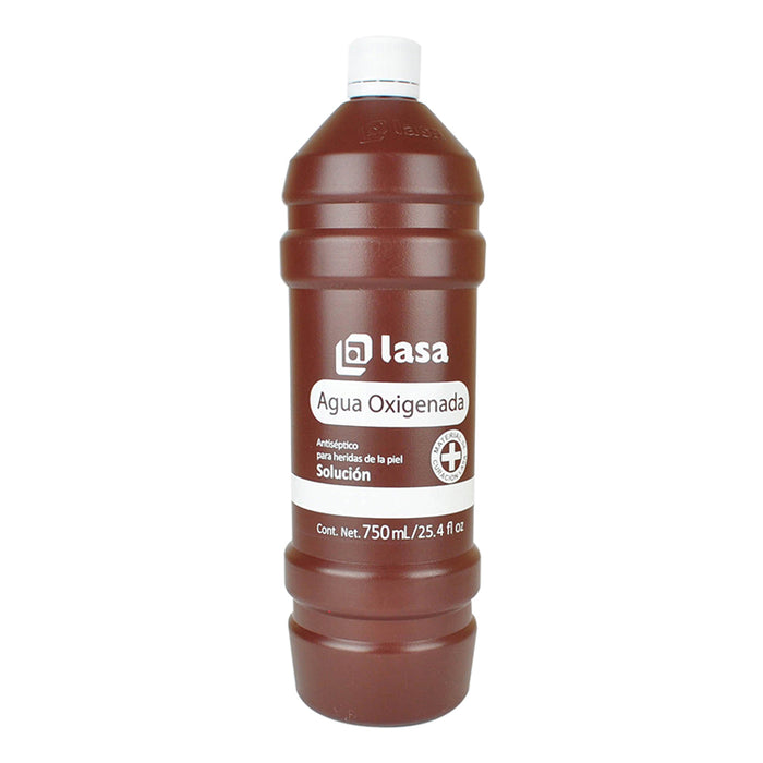 Agua Oxigenada 750 ml Lasa