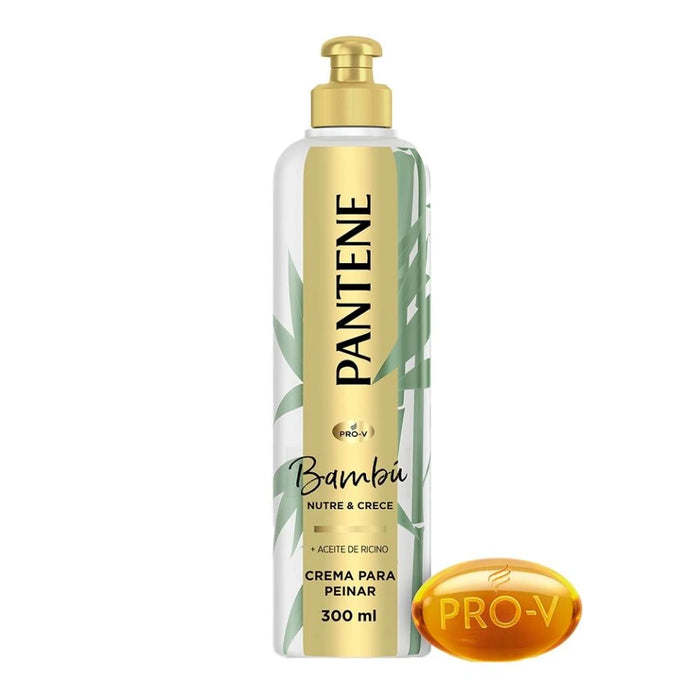 Crema para Peinar Bambú Nutre & Crece Pantene 300 ml