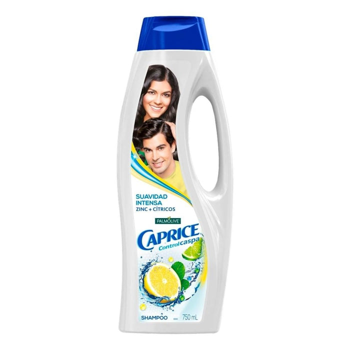 Shampoo Suavidad Intensa Zin+Citricos  Control Caspa Palmolive Caprice 200 ml