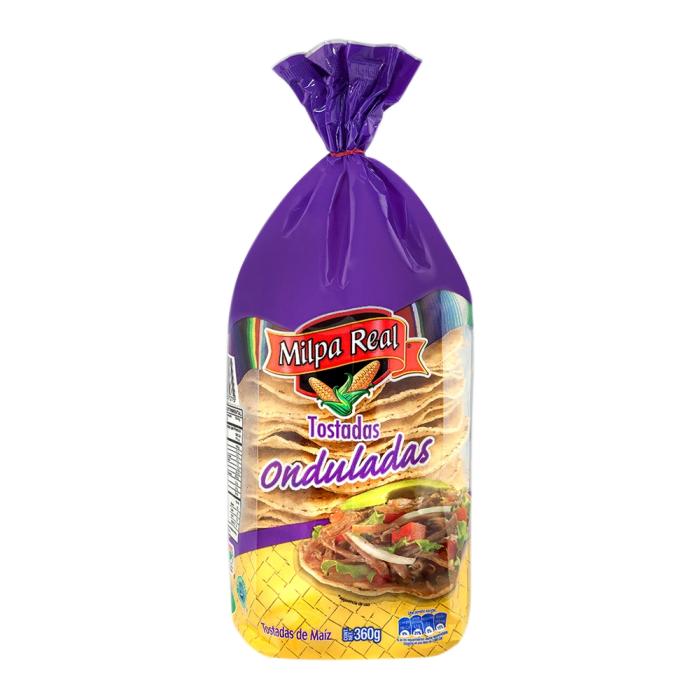 Tostadas Onduladas Milpa Real 360 gr