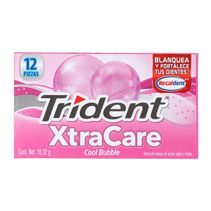 Trident Xtra Care Cool Bubble 16.32 g Adams