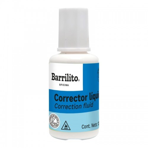 Corrector Liquido Brocha Fluid 12 ml Barrilito