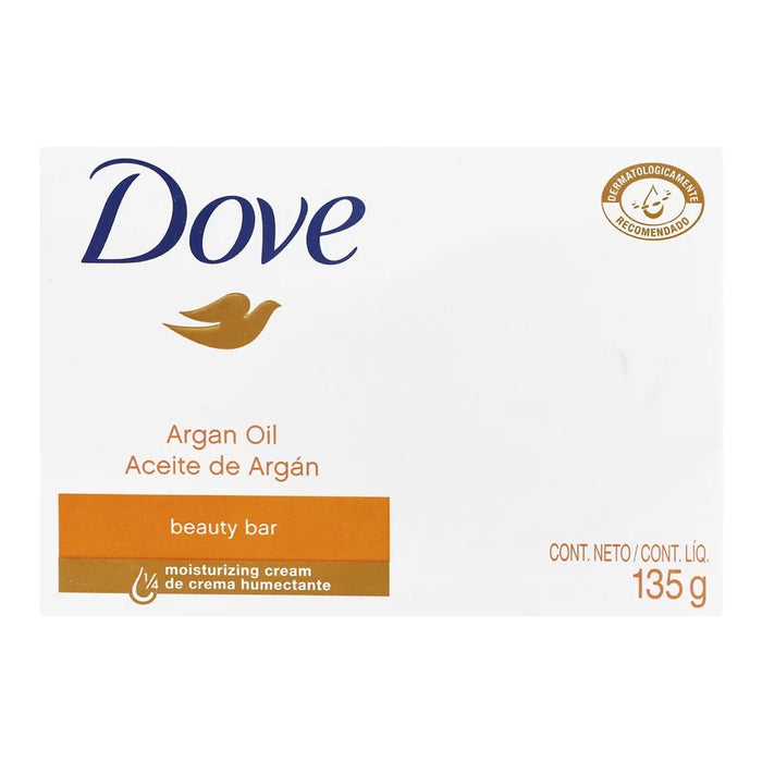 Dove Aceite de Argan Jabon 135 g con Crema Humectante