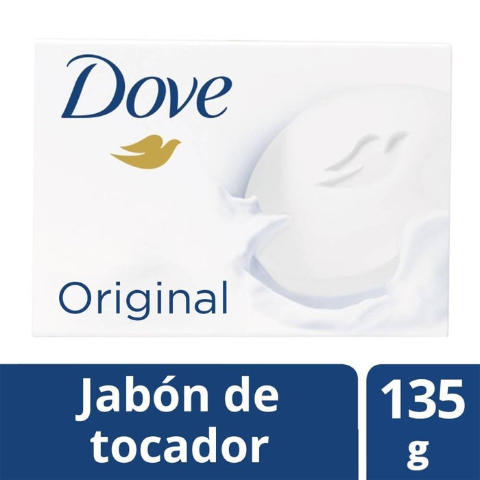 Dove Blanco Jabon 135 g 1/4 De Crema Humectante