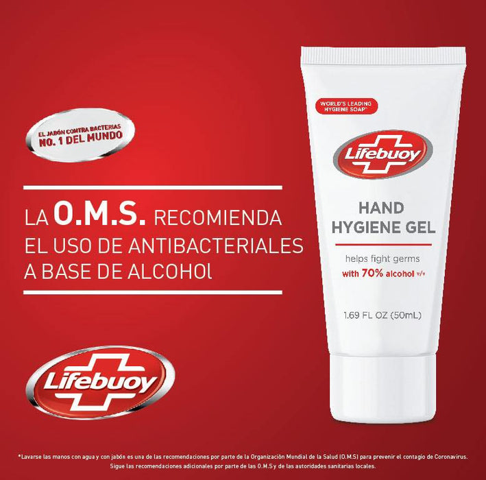 Hand Hygiene Gel 50 ml Lifebuoy 70 % alcohol