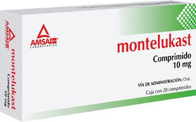 Montelukast 10 mg Caja Con 20 Comprimidos AMSA