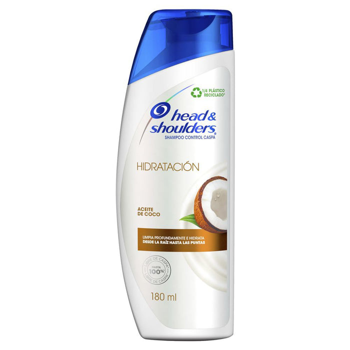 Shampoo Hidratación Aceite de Coco 180 ml Head Shoulders