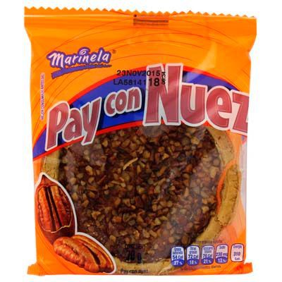 Pay con Nuez 70 g Marinela