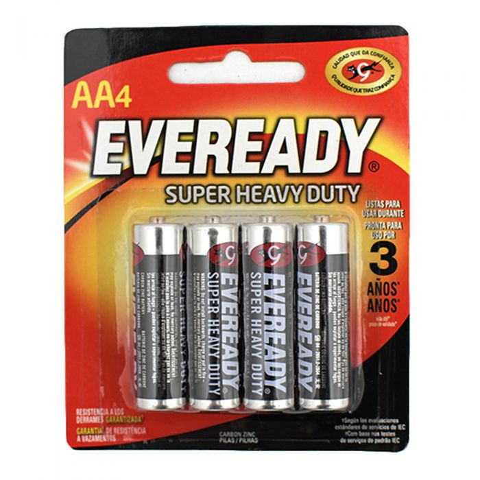 Pila Eveready  Gold AA Paquete 4 piezas