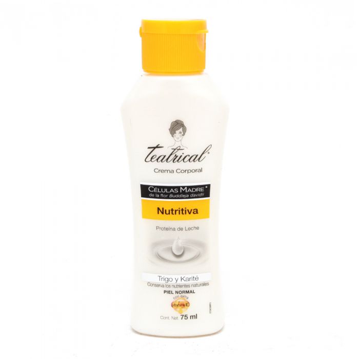 Crema Nutritiva Celulas Madre Piel Normal 75 ml Teatrical
