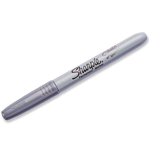 Marcador Sharpie Punto Fino Plata