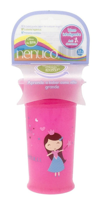 Vaso Inteligente Anti Derrames 12 meses Nenuco Capacidad 260 ml 1 pieza