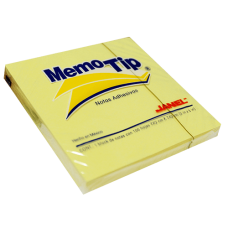 Notas Adhesivas Amarillo 100 Hojas 76 x 76 mm Janel Memo Tip