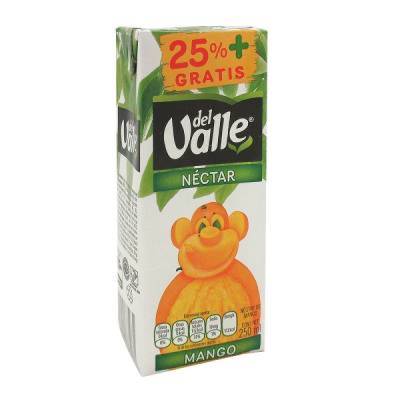 Del Valle Néctar de Mango 250 Ml Tetra Pack