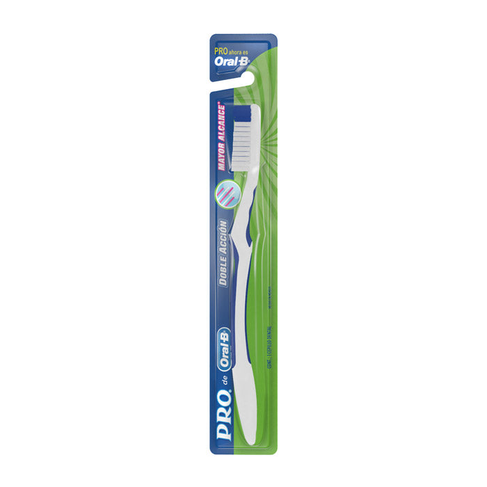 Cepillo Dental Pro Doble Accion Oral B 1 pieza Mediano