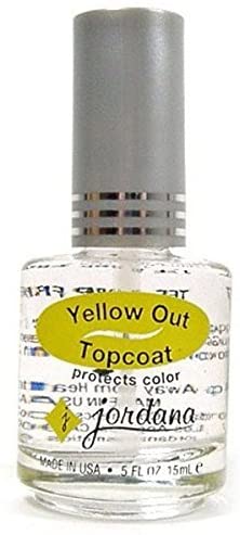 Esmalte Jordana 15 ml Yellow Out Topcoat Transparente