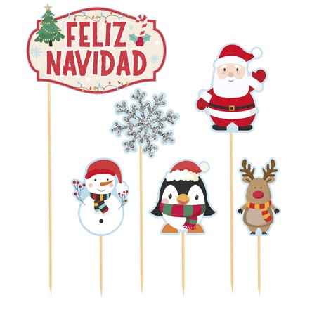 Figuras de Fomi Precortadas Navidad Divertiformas 11/24