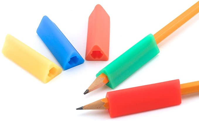 Posicionador Y Borrador Triangular Para Lápiz con 4 Piezas MAE